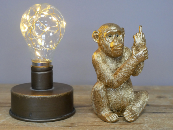 Small 'Up Yours' Monkey