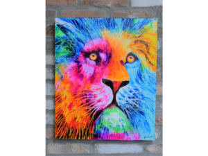 Lion Canvas Wall Art - Small