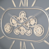 Oval Clock with Cogs