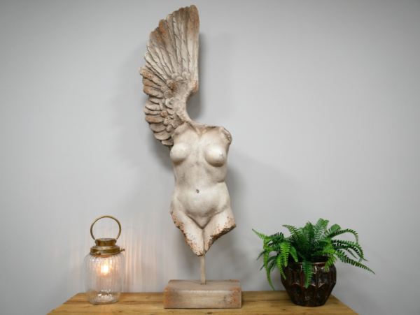10744.JPG Fallen Angel Wing Sculpture