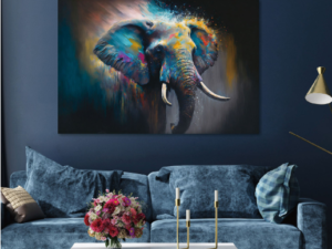 Majestic Elephant Wall Art