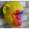 Rainbow Monkey Head