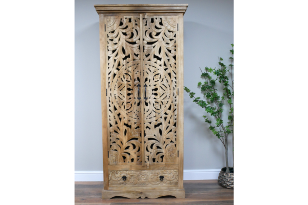 Carved Cabinet (191cm)