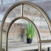 Large Gold Mirror