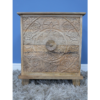 Carved Bedside Cabinet