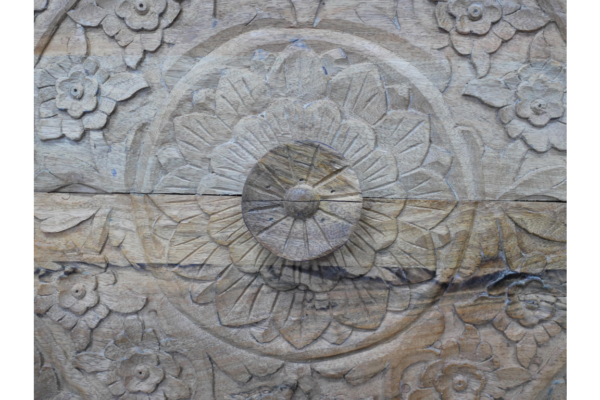 Carved Bedside Cabinet