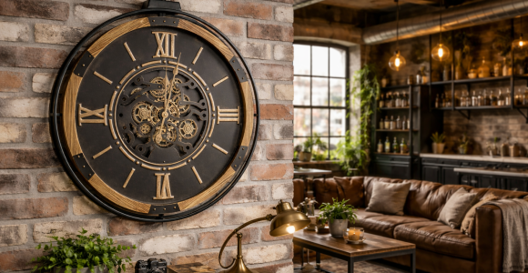 Clock With Cogs
