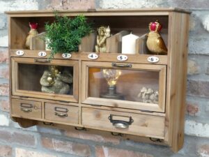 Wall Unit With Hooks