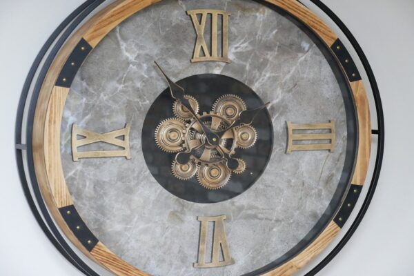 Clock With Cogs