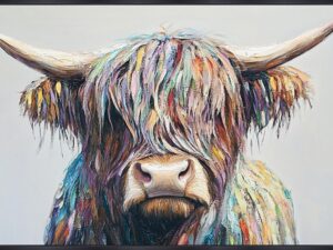 Highland Cow Wall Art