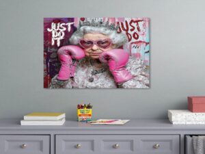 Boxing Liz Wall Art