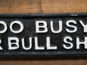 Sign (Bulls**t)