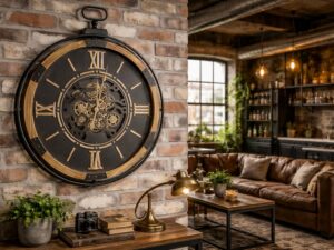 Clock With Cogs