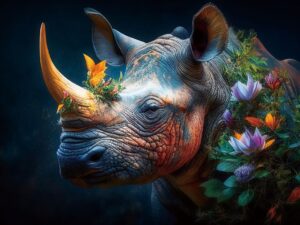 Rhino Wall Art