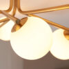 Aaron Ceiling Light Brushed Aged Brass