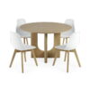 Set of 2 Agatha Dining Chair - Grey