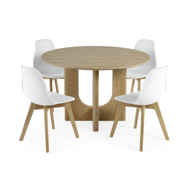 Set of 2 Agatha Dining Chair - Grey