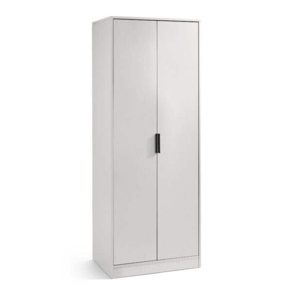 Alba 2 Door Wardrobe - White/Oak