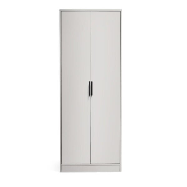 Alba 2 Door Wardrobe - Silk Grey