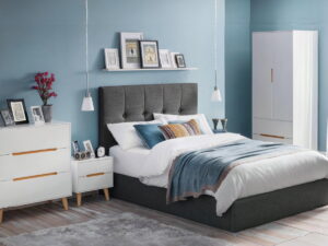 Alicia 3 Drawer Chest - Anthracite