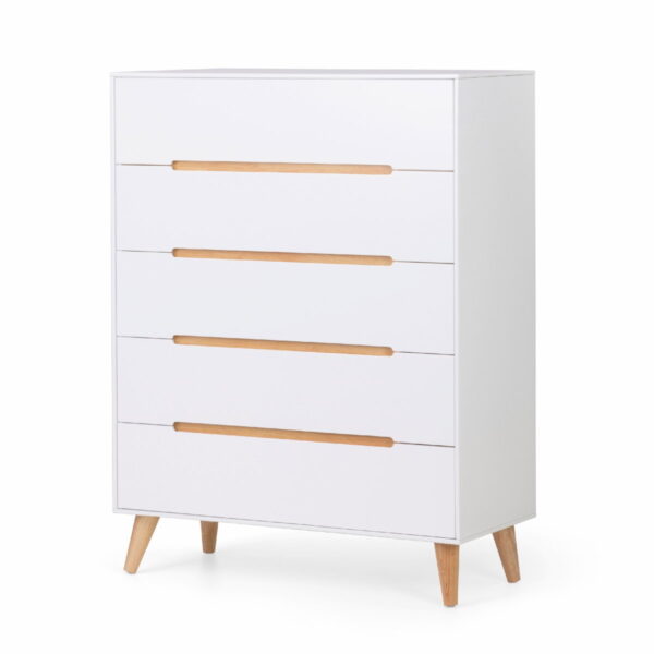 Alicia 5 Drawer Chest - Anthracite