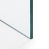 Amalfi Bent Glass Coffee Table