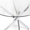 Anderson Round Glass Dining Table