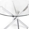 Anderson Round Glass Dining Table