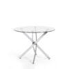 Anderson Round Glass Dining Table