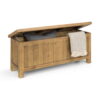 Aspen Storage Bench - Grey
