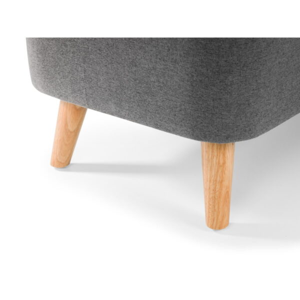 Astrid Blanket Box - Blue Linen