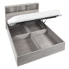 Bali Ottoman Storage Bed - Grey Oak