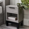 Bali 1 Drawer Bedside - Oak