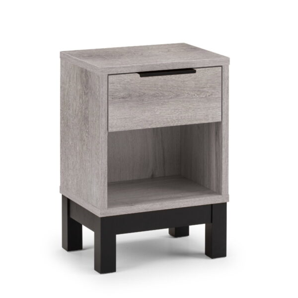 Bali 1 Drawer Bedside - Oak