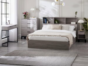 Bali 1 Drawer Bedside - Oak