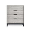 Bali 4 Drawer Chest - Grey Oak