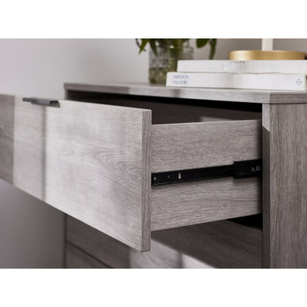 Bali 4 Drawer Chest - Grey Oak