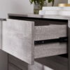 Bali 4 Drawer Chest - Grey Oak