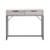 Bali 2 Drawer Dressing Table/Desk - Grey Oak