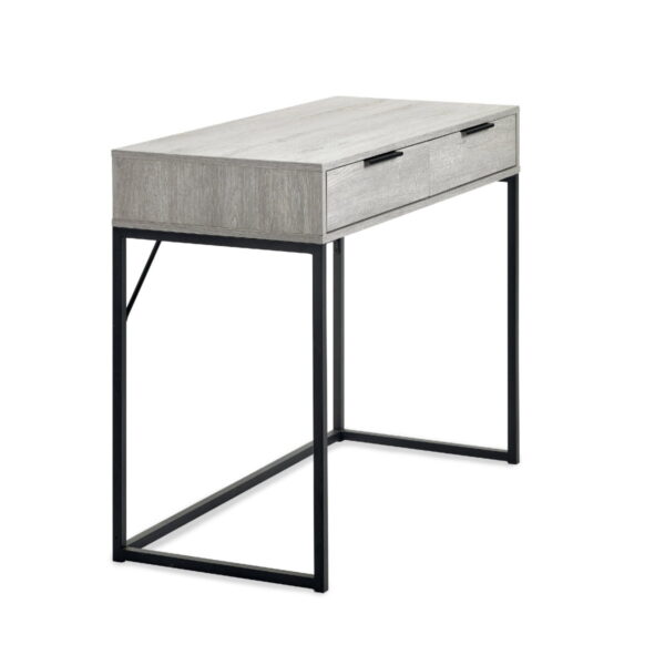 Bali 2 Drawer Dressing Table/Desk - Grey Oak