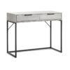 Bali 2 Drawer Dressing Table/Desk - Grey Oak