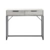 Bali 2 Drawer Dressing Table/Desk - Grey Oak