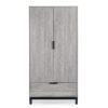 BAL106-Bali-2-Door-1-Drawer-Wardrobe-Cutout-2_1200x1200.jpg Bali 2 Door 1 Drawer Wardrobe - Grey Oak