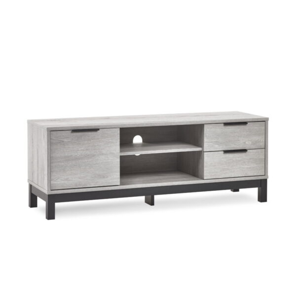 Bali TV Unit - Grey Oak