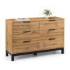 Bali 6 Drawer Wide Chest