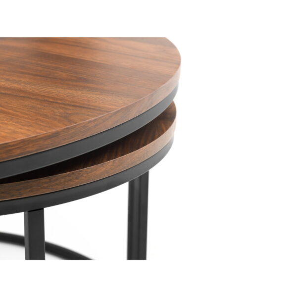 Bellini Round Nesting Coffee Table - Oak