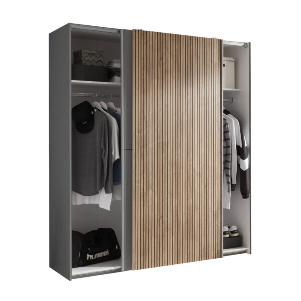 Berno Sliding 2 Door Wardrobe