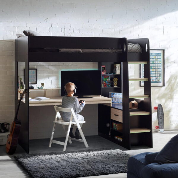 BLA002-1_1200x1200.jpg Blaze Gaming Highsleeper - Black And Pale Wood