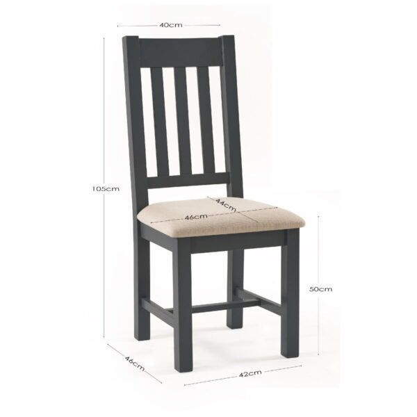 Set Of 2 Bordeaux Dining Chairs