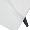 Bradley White Marble Dining Table